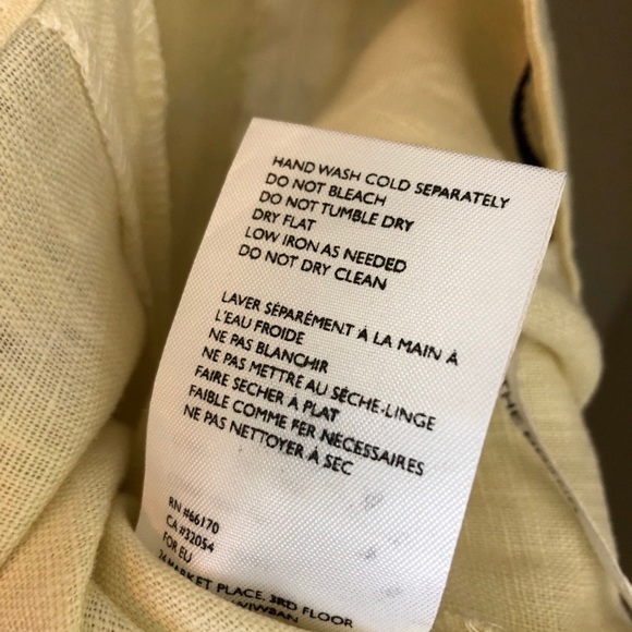 Faithfull The Brand • Arita Linen Blend Wide Leg - Picture 11 of 12